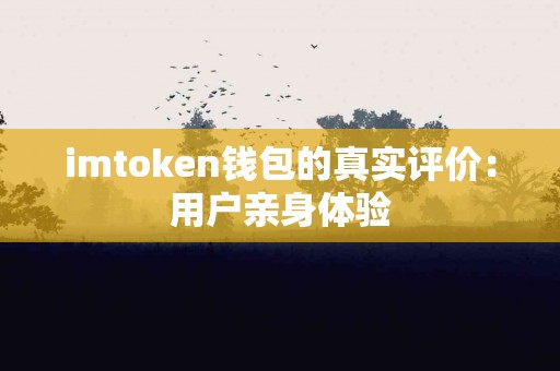 imtoken钱包的真实评价：用户亲身体验