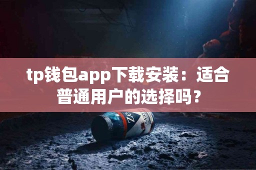 tp钱包app下载安装：适合普通用户的选择吗？