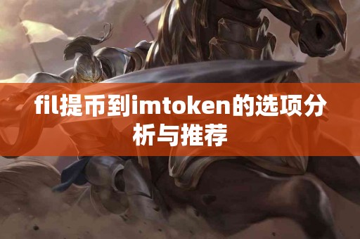 fil提币到imtoken的选项分析与推荐