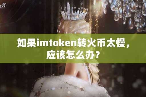 如果imtoken转火币太慢，应该怎么办？